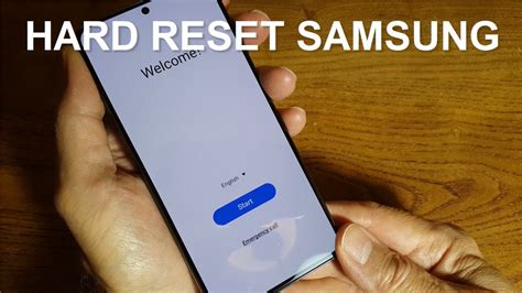 How to hard reset SAMSUNG Galaxy S21.